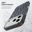 DUX DUCIS For iPhone 17 Pro Case  Moro Series Compatible with MagSafe UV Pattern Leather + PC + TPU Phone Cover - Black - 7