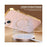 For iPhone 14 Plus Phone Case Carbon Fiber Textured Electroplated TPU Back Cover - Pink - 5