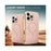 For iPhone 13 Pro Phone Case Carbon Fiber Textured Electroplated TPU Back Cover - Pink - 4