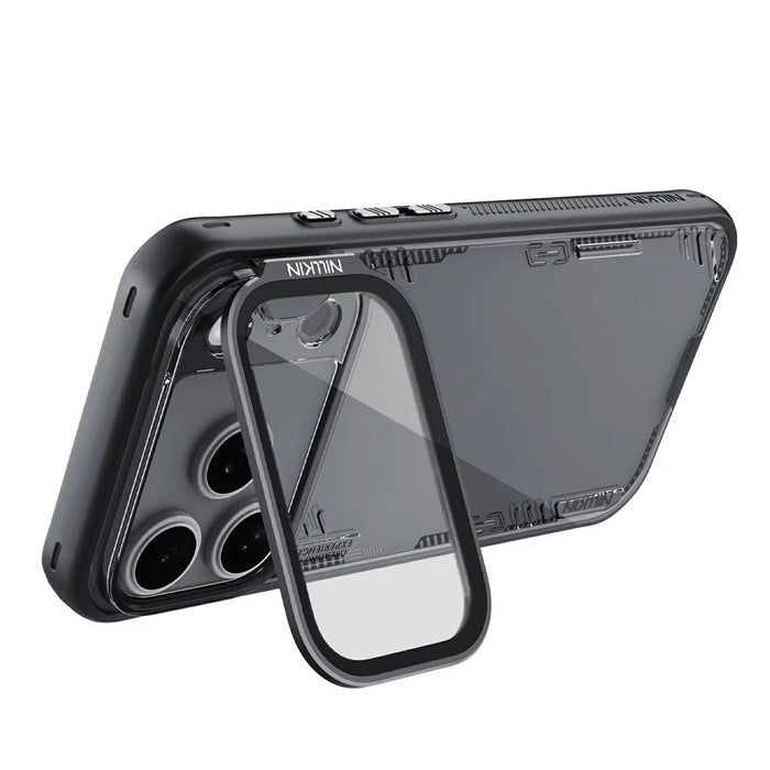 NILLKIN Iceblade CamProp For iPhone 18 Pro / 17 Pro Case Clear Lens Lid Kickstand PC TPU Phone Cover - 5