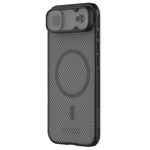 NILLKIN Camshield Pro Magnetic Series For iPhone Air Case TPU + PC Clear Black Phone Cover with Camera Slider - 2