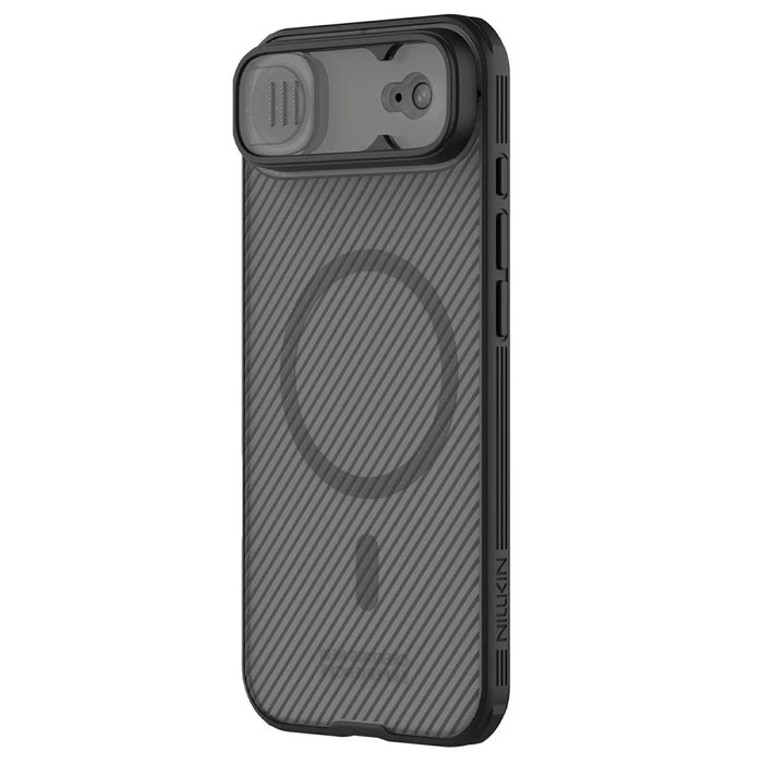NILLKIN Camshield Pro Magnetic Series For iPhone Air Case TPU + PC Clear Black Phone Cover with Camera Slider - 2