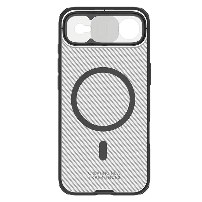 NILLKIN Camshield Pro Magnetic Series For iPhone Air Case TPU + PC Clear Black Phone Cover with Camera Slider - 5
