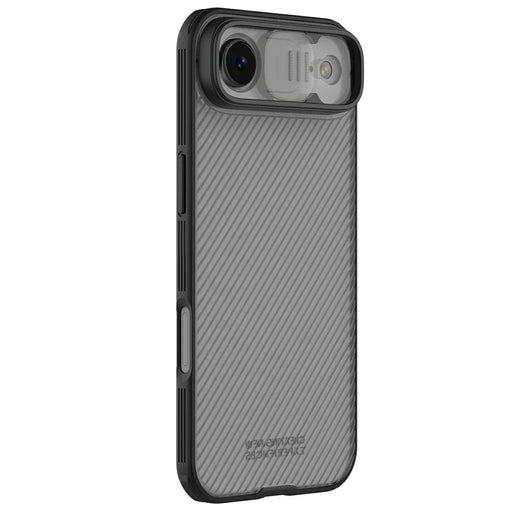 NILLKIN Camshield Pro Series For iPhone Air Case TPU + PC Phone Cover with Camera Slider - Transparent Black - 1