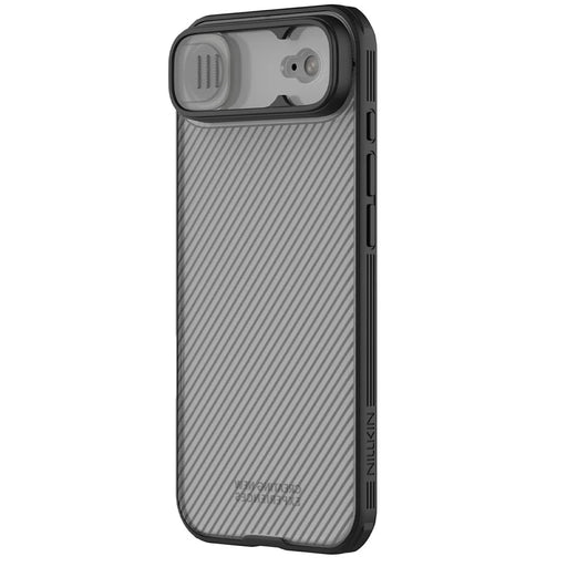 NILLKIN Camshield Pro Series For iPhone Air Case TPU + PC Phone Cover with Camera Slider - Transparent Black - 2