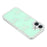 For iPhone 17 Case Rhinestone Edge Butterfly Bow Decor TPU + PC IMD Phone Cover - Glitter Light Green - 5