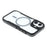 For iPhone 16 Magnetic Case Skin-Touch TPU + PC Shockproof Phone Back Cover - Grey - 5