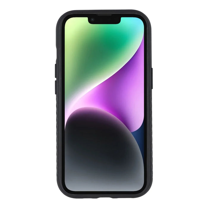 For iPhone 14  /  13 Case with Kickstand Shockproof TPU + PC Phone Back Cover - Navy Blue - 2