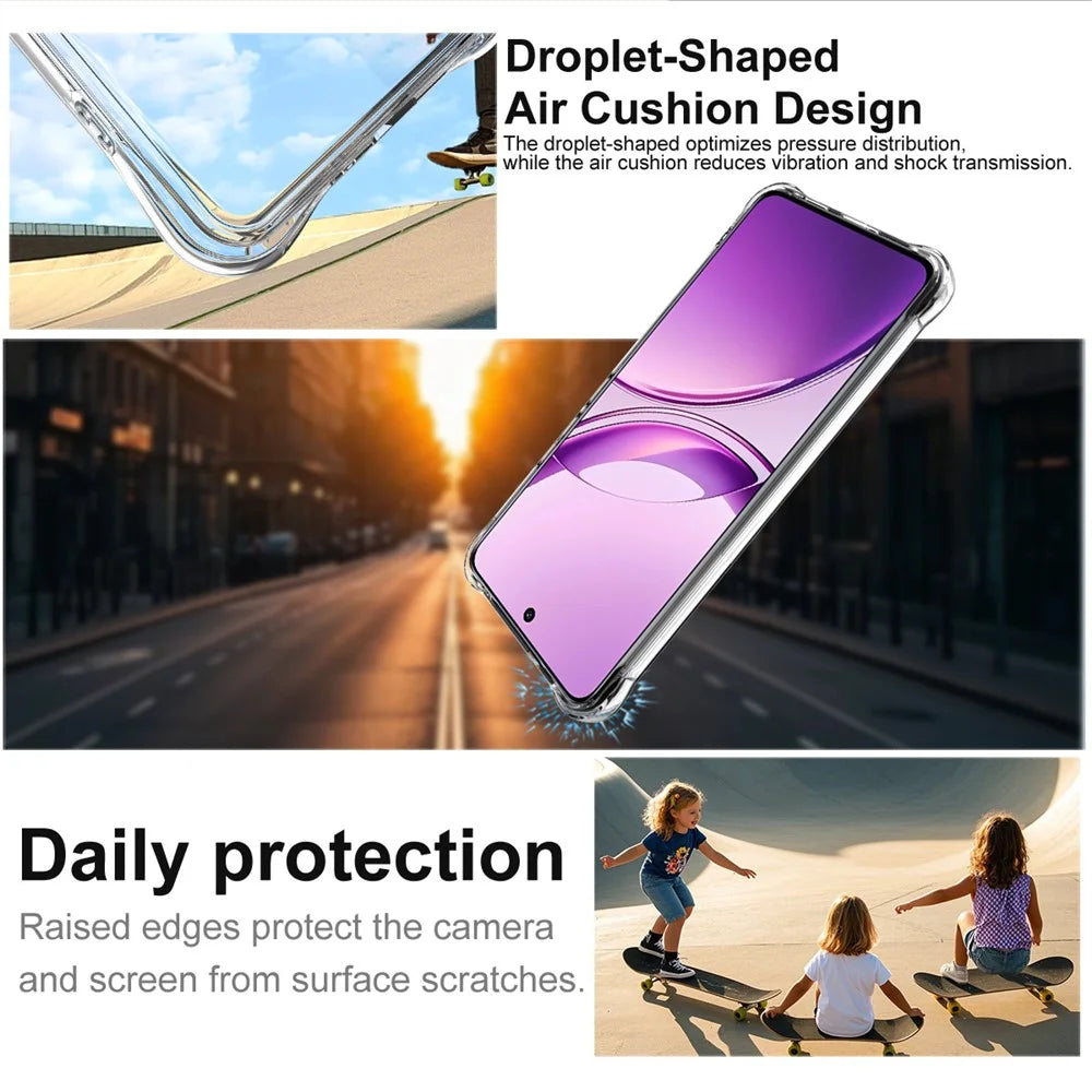 IMAK For vivo V70 Lite 5G / V60 Lite 5G / V60 Lite 4G Case TPU Phone Cover Airbag Shockproof Protection - Transparent - 4