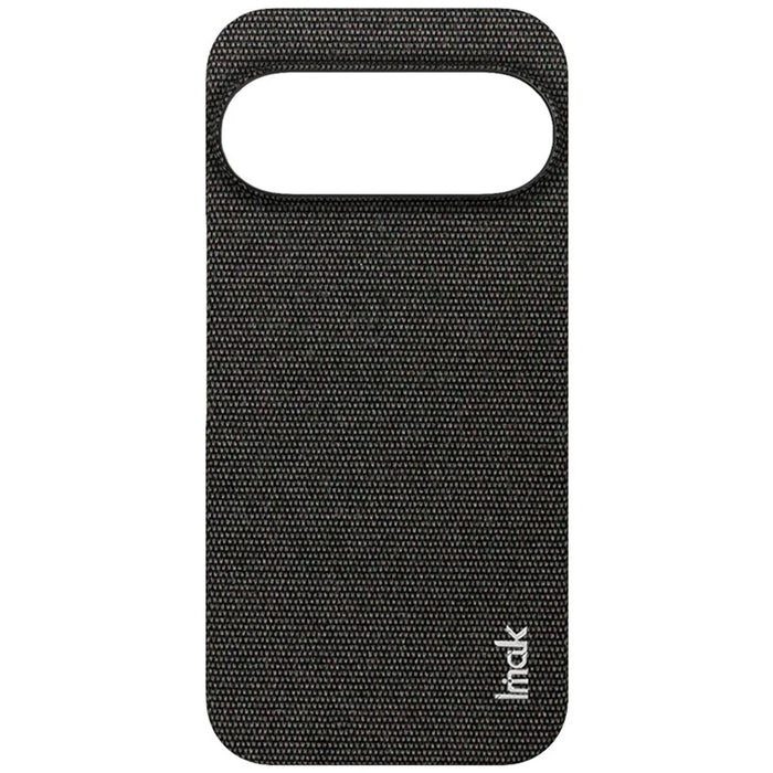 IMAK Ruiyi Series for Google Pixel 10 / 10 Pro Case Fabric Texture Leather + PC Phone Back Cover - Black - 6