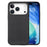 For iPhone 17 Pro Case Carbon Fiber Texture PU+PC+TPU Phone Back Cover - Black - 1