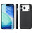 For iPhone 17 Pro Case Carbon Fiber Texture PU+PC+TPU Phone Back Cover - Black - 3