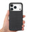 For iPhone 17 Pro Case Carbon Fiber Texture PU+PC+TPU Phone Back Cover - Black - 4