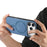 For iPhone 17 Pro Leather Back Case Compatible with MagSafe Skin-touch Phone Cover - Blue - 4
