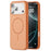 For iPhone 17 Pro Case Compatible with MagSafe Shockproof TPU PC Phone Back Cover - Orange - 1