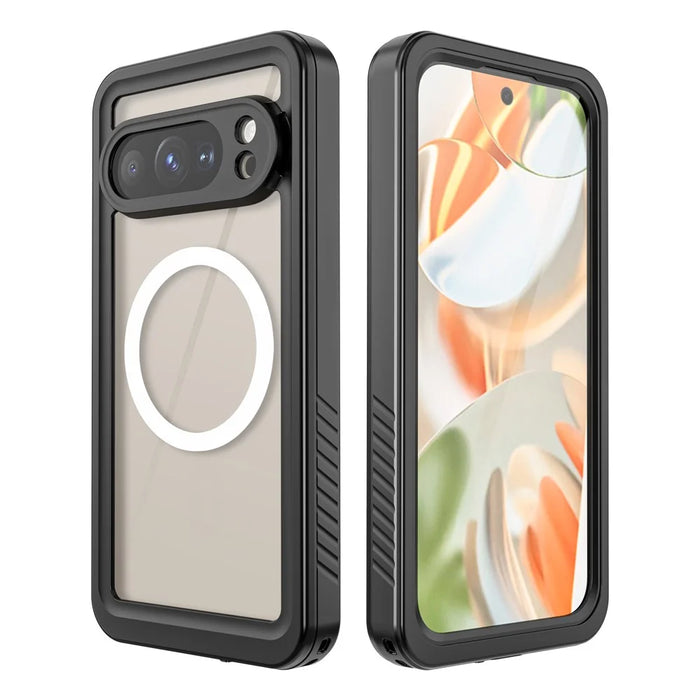 REDPEPPER FS Series For Google Pixel 10 Pro Waterproof Magnetic Case PC TPU PET Clear Phone Cover - 2