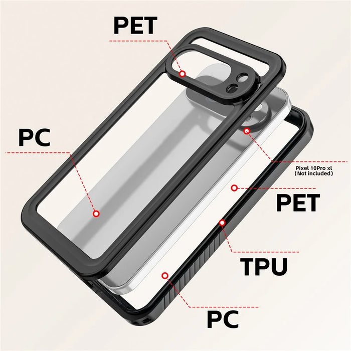 REDPEPPER FS Series For Google Pixel 10 Pro XL Waterproof Case IP68 Shockproof Phone Cover - 3