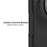 YOUNGKIT For iPhone 17 Pro Case Rotating Kickstand Shockproof TPU + PU Leather Phone Back Cover - Grey - 7