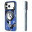 YOUNGKIT for iPhone 17 Pro Max Magnetic Case Rotating Kickstand IMD TPU Phone Cover - Blue - 2
