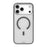 YOUNGKIT For iPhone 17 Pro Clear Case Compatible with MagSafe Shockproof TPU PC Phone Back Cover - Black - 2