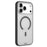 YOUNGKIT For iPhone 17 Pro Max Clear Case Compatible with MagSafe Shockproof TPU PC Phone Back Cover - Black - 1