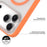 YOUNGKIT For iPhone 17 Pro Max Clear Case Compatible with MagSafe Shockproof TPU PC Phone Back Cover - Black - 5