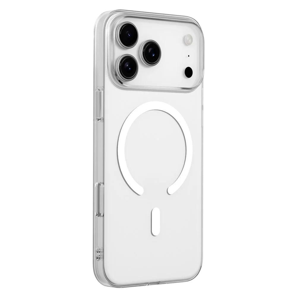 YOUNGKIT For iPhone 17 Pro Max Case Compatible with MagSafe Hard PC Phone Back Cover - Transparent - 1