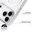 YOUNGKIT For iPhone 17 Pro Case Compatible with MagSafe Hard PC Phone Back Cover - Transparent - 5