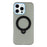 KIGC For iPhone 16 Pro Max Case Rotating Kickstand PC + TPU Anti Drop Phone Back Cover - Black - 3