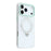 KIGC For iPhone 17 Pro Case Rotating Kickstand PC + TPU Anti Drop Phone Back Cover - Transparent - 1