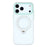 KIGC For iPhone 17 Pro Case Rotating Kickstand PC + TPU Anti Drop Phone Back Cover - Transparent - 3