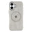 KIGC For iPhone 17 Case Compatible with MagSafe PU Leather TPU Phone Back Cover - Grey - 3