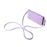 For Samsung Galaxy S25 FE Case Suction Cup PU Leather Wallet Phone Cover with Straps - Purple - 5