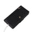 For Samsung Galaxy S25 FE Case Zipper Wallet Rivet Decor Leather Phone Cover with Wrist Strap - Black - 6