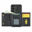 DG.MING M6 Series For Samsung Galaxy S25 FE Case Magnetic Wallet PU + PC + TPU Phone Cover - Black - 2