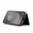 DG.MING M6 Series For Samsung Galaxy S25 FE Case Magnetic Wallet PU + PC + TPU Phone Cover - Black - 5