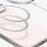 For iPhone 15 Case Compatible with MagSafe Ultra Thin Liquid Silicone + PC Phone Cover - Glacier Blue - 2