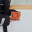 For Samsung Galaxy Z Flip7 5G Magnetic Case PU Leather Coated PC Phone Cover - Orange - 3