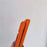 For iPhone 17 Pro Max Case PU Leather TPU Card Holder Phone Cover - Orange U-shaped Card Holder - 6