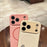 For iPhone 17 Pro Max Case Leather Coated TPU Phone Cover Compatible with MagSafe - Yellow - 3