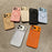 For iPhone 17 Pro Max Case Leather Coated TPU Phone Cover Compatible with MagSafe - Yellow - 7