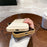 For iPhone 17 Pro Case Solid Color PU Leather TPU Phone Cover with Card Holder Kickstand - Khaki - 5