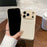For iPhone 17 Pro Case Solid Color PU Leather TPU Card Holder Phone Cover - White U-shaped Card Holder - 5