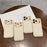 For iPhone 17 Pro Case Solid Color PU Leather TPU Card Holder Phone Cover - White U-shaped Card Holder - 7