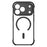 MOMAX MAAP25 For iPhone 17 Pro Magnetic Case Airbag Shockproof PC + TPU Phone Cover - Black - 2