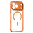 MOMAX MAAP25 For iPhone 17 Pro Max Magnetic Case Airbag Shockproof PC + TPU Clear Phone Cover - Orange - 1