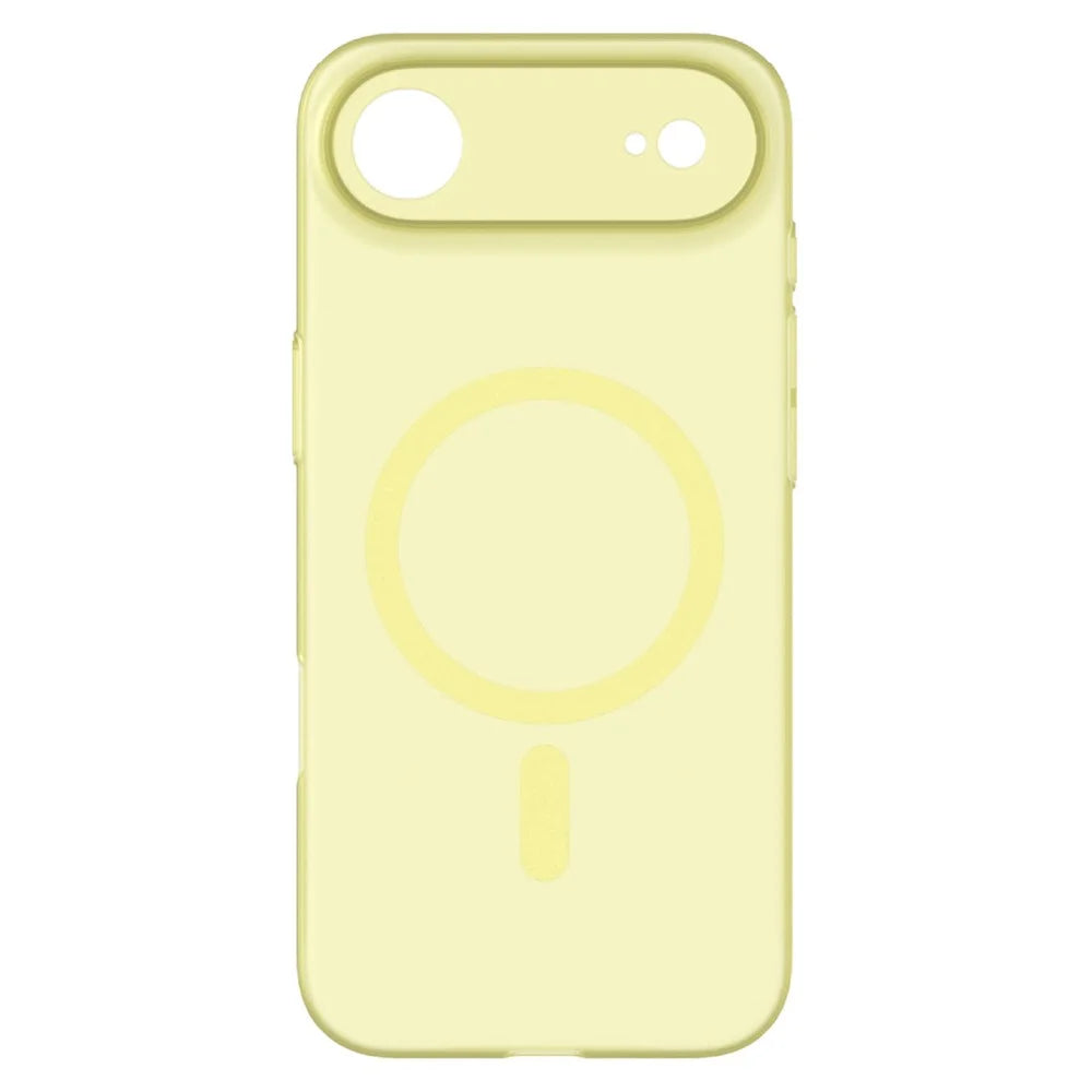 MOMAX MTAP25 For iPhone Air Magnetic Case Matte Ultra Slim PC Phone Cover - Transparent Yellow - 2
