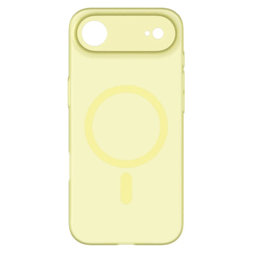 MOMAX MTAP25 For iPhone Air Magnetic Case Matte Ultra Slim PC Phone Cover - Transparent Yellow - 2