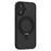 MOMAX MRAP25 For iPhone 17 Magnetic Case Matte TPU + PC Kickstand Phone Cover - Black - 1