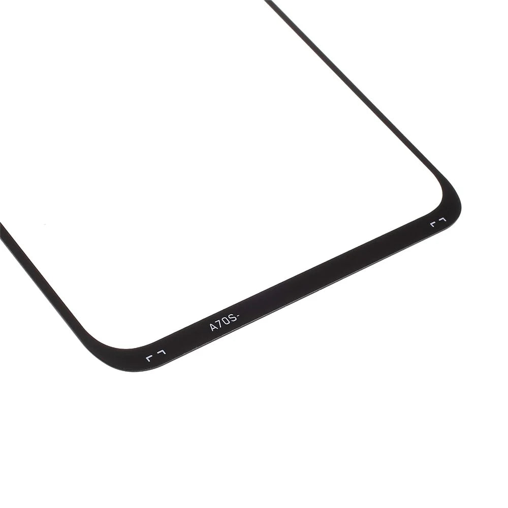 For Samsung Galaxy A70s A707 Front Screen Glass Lens + OCA Adhesive Part (Small Screen) (without Logo) - 5